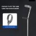 Ergonomic Forearm Crutches for Adults Open Full Cuff Adjustable Length High Density Sturdy Aluminum - Buy Online on GoSupps.com