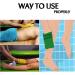 Goldsangsa Korean Bath Towel Washcloths - 20 Piece Set for Peeling & Exfoliation | Remove Dead Skin | Yellow & Green - Buy Online on GoSupps.com
