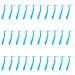30 pieces of interdental brushes toothbrushes for between teeth and gums gap brush with non -slip handle orthodontic universal care braces cleaning