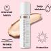 Liquid Foundation Tinted Moisturizing Makeup Foundation for Women All-Purpose Foundation Light and Light Concealer Tinted Sunscreen for Face (50ml) (2PCS) - Buy Online on GoSupps.com