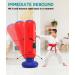 Inflatable Kids Ninja Punching Bag | 63 Inch Freestanding Boxing Bag for Karate & MMA | Sports Gift for Boys - Buy Online on GoSupps.com