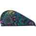 Super Absorbent Oriental Paisley Microfiber Hair Towel Wrap for Women | Coral Velvet Quick Dry Cap for Long Curly & Thick Hair - Buy Online on GoSupps.com