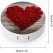Buy Red Heart-Shaped Roses Print Contact Lens Case - Stylish & Portable Lens Care Box for Travel - Buy Online on GoSupps.com