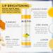 MOOD Brightening Lip Balm SPF 30 with Manuka Honey | 20% Cocoa + Shea Butter | Protects and Heals Sunburn (Lemon Turmeric) - Buy Online on GoSupps.com