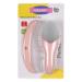 Baby Hair Brush and Comb Set - Gentle Massage Scalp Brush for Newborns and Toddlers (Pink) - 2 Piece Set - Buy Online on GoSupps.com