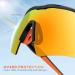 KastKing Hillsboro Polarized Sport Sunglasses | UV Protection | Ideal for Baseball, Cycling, Running | Black Frame, Orange Revo Lens - Buy Online on GoSupps.com
