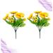 Zerodeko Sunflower Props 2pcs 7 Artificial Flower Bouquet Wedding Bouquet Artificial Flowers Bouquet Artificial Bouquet Decor Flower Arrangement Supplies Sunflower Fake Sunflowers Heads - Buy Online on GoSupps.com