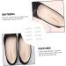 NOLITOY 4 Pairs Flatfoot Insoles - Heel Pad & Supination/Pronation Correction | Soft Gel Transparent Orthotic Inserts for Unusual Shoes - 7.8x3.5cm - Buy Online on GoSupps.com