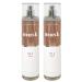 Bath and Body Work MUSK 2 Pack Fine Fragrance Mist Bundle - 8 fl oz / 236 mL each Full Size pink