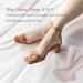 Pigskin High Heel Cushion Inserts for Women - 3/4 Invisible Self-Adhesive Insoles for Dress Shoes Sandals & Boots - Arch Support Anti-Slip Ultra-Absorbent - Apricot (Size 8-9 - Buy Online on GoSupps.com
