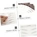 FOMIYES 48 Pcs Eyebrow Stickers Makeup Stickers Makeup Brow Artificial Eyebrow Tattoos 6d - Buy Online on GoSupps.com