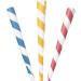 Cotton Candy Cones with Colorful Swirling Stripes - 30 Pcs (Assorted Red Blue Yellow) - Buy Online on GoSupps.com