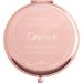 Personalized Rose Gold Maverton Double Travel Makeup Mirror - Engraved Round Pocket Mirror for Handbags - Perfect Gift for Women - Buy Online on GoSupps.com