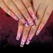Halloween Press on Nails Short Coffin Fake Nails Stick on Nails Stick On Artificial False Nail Tips for Home and Salon JP2506 - Buy Online on GoSupps.com