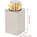 Gohemsun Toothpick Holder Dispenser - Press Dispenser Container for Home Bars Cafes | International Shipping Available - Buy Online on GoSupps.com