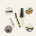 4 in 1 Multi-Functional Hard Bristle Crevice Cleaning Brush Tile Edge Seam Gap Small Cleaning Scrub Brush Long Handle Clean Without Blind Spots for Household Bathroom Kitchen (Green) - Buy Online on GoSupps.com
