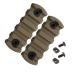 GOTICAL - 2 Pack - M lok 5 Slots Section Super Value Pack M Lok with 4 Screws and 4 Nuts
