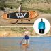 PeSandy Inflatable SUP Pump Adapter | Multifunction Valve with 4 Nozzles for Paddle Boards, Boats, Beds | Blue - Buy Online on GoSupps.com