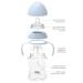 MUM TO MUM Self-Grip Baby Bottles 8oz with L Flow Rate Nipples 2-Pack - Ages 6-12 Months (MM106AA) - Buy Online on GoSupps.com