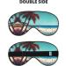 Beach Scenery Print Unisex Eye Mask - Soft Comfortable Light-Blocking Sleep Mask for Better Rest - Buy Online on GoSupps.com