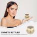 Lurrose cream bottle cosmetic containers with Airless Lotion Container Empty Sample Jar container with lid conditioner bottle Cosmetic Bottle small abs empty bottle travel Multifunction 6X5.5X5.5CM Golden - Buy Online on GoSupps.com