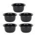 5 pieces of a beard-razor foam foam plastic portable for men shaving soap peel shaving soap peel shaving foam cup for salon at home