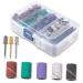 HONMEET 1 Set Nail Polish Set Para U as Refill Nail Files Nail Bits for Nail Drill Fine Grit Sanding Bands for Nail Drill Nail Tool Drill Sanding Bands Nail Art Tool Manicure Tools Alloy