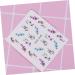 BIUDECO 1 Sheet Manicure Stickers Decal Stickers Flower Sticker Decorate Nail - Buy Online on GoSupps.com