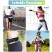 Waterproof Running Belt with Bottle Holder and Phone Pocket - Ideal for Men and Women Joggers, Fits iPhone 11 Pro Max, XS, XR, X, 8, 7, 6 Plus - Hydration Waist Pack for Sports and Workouts - Buy Online on GoSupps.com