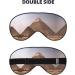 Pyramids of Egypt Print Unisex Sleep Eye Mask | Soft Comfort Eye Shade for Travel & Yoga - International Shipping - Buy Online on GoSupps.com