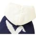 Dog Hooded Winter Sweater for Small Dogs | Thick Puppy Hoodie | Marineblau 2L - Buy Online on GoSupps.com