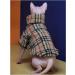 Sphynx Cat Clothes Sphynx Hairless Cat Clothes Sphynx Hairless Cat Clothes Winter Thick Warm Plaid Printing High Collar Button Coat for Cats Soft Faux Fur Pet Clothes with Sleeves (Vintage Plaid (Col L Vintage Plaid - Buy Online on GoSupps.com