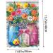 1set Flowers 30x40cm Floral 5d Full Drill Pictures Arts Craft for Home Wall Decoration - Buy Online on GoSupps.com