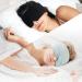 BLSSNZ Eye Masks for Sleeping Light Blocking Sleeping Masks for Side Sleepers Dual-Sided All-Season Sleep Mask for Women Man Eye Covers with Adjustable Velcro for Travel Nap Yoga(Grey & Black)