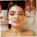 SKISUNO Beauty Facial Masks Brush Bowl Fan Applicator for Peel Makeup Cosmetic Spatula Beauty Salon Brush Butters Facial Mask Brush Body Skin Care White Aluminum Foundation Brush - Buy Online on GoSupps.com