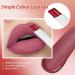  HADAVAKA Matte Lipstick 4 Shades - Moisturizing and Velvety Set Long-Lasting Waterproof with Nourishing Heart (A) - Buy Online on GoSupps.com