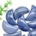 Natural Crystal Natural Blue Urine Crystals Stone Carved Moon Shaped Smooth Stone Crystals Room Decoration Natural Luster - Buy Online on GoSupps.com