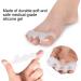Orthopedic Toe Separators and Stretchers - Gel Silicone Spacers for Toe Alignment and Pain Relief - Bunion Corrector and Hammer Toe Straightener - 2 Pairs for Women and Men - Buy Online on GoSupps.com