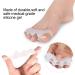 2 Pair Gel Bunion Corrector for Kids | Toe Separator & Pain Relief for Overlapping Toes - Buy Online on GoSupps.com