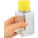PATKAW Clear Pump Dispenser Bottle - 6oz Multi-function Press Type Bottle with Metal Flip Cover - Liquid Pressing Bottle Nail Polish Remover Dispenser Refillable Bottle - Buy Online on GoSupps.com