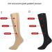 MDRCG Compression Stockings for Men & Women - Zip Knee High Open Toe Support Socks for Varicose Veins Swollen Legs & Pregnancy - Black - Buy Online on GoSupps.com