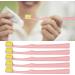 Verdant Touch Soft Toothbrush 5 Pack - Practical Interdental & Comfortable Pink Bathroom Brush for Optimal Oral Care - Buy Online on GoSupps.com
