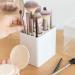 Obahdirry Receive 1 Bucket of Desktop Makeup Brush Wipe Boxes Eye Shadow Brush Lipstick Cosmetics Eyeliner Brush Pot - Buy Online on GoSupps.com