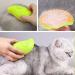 3 In 1 Steamy Cat Brush - Upgraded Multifunctional Cat Steamer Brush for Massage Steam Pet Brush for Removing Tangled and Loose Hair(green1PS) - Buy Online on GoSupps.com