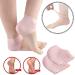 Breathable Gel Heel Protectors | Silicone Heel Cups for Pain Relief | Plantar Fasciitis Treatment in Pink - Buy Online on GoSupps.com