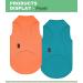 Kickred 2 Pack Dog Cooling Shirts Ice Pet Vest Dog Clothes for Instant Cooling Ultra Lightweight Breathable Sleeveless T-Shirts for Large Dogs Boy Girl 2XL XXL Peacock Blue+Orangered - Buy Online on GoSupps.com