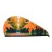 Autumn Pattern SamLng Coral Velvet Dry Hair Cap - Ideal for Home Travel Pool Parties & More | International Shipping - Buy Online on GoSupps.com