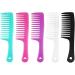 Large Wide Tooth Comb Anti-static Hole Handle Grip Hairbrush Woman Wet Detangle Curly Hair (Color : Purple Size : 1 size) 1 size Purple - Buy Online on GoSupps.com