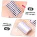 Angoily Self Adhesive Lash Strips Clear 2 Boxes Self Adhesive Eyelash Adhesive Strip Jelly Replace Resin Glue Lash Strips Clear Band - Buy Online on GoSupps.com