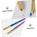 MUSISALY 2pcs Colorful Embroidery Pen Microblading Pen Liquid Eyebrow Pen Microblading Marker Pen Alloy - Buy Online on GoSupps.com